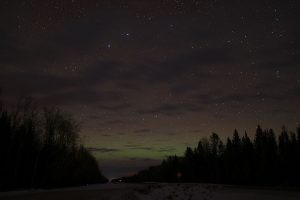 Aurora in northern Alberta Sigma 20mm 6s exposure ISO 3200 Credit Mark Melvin
